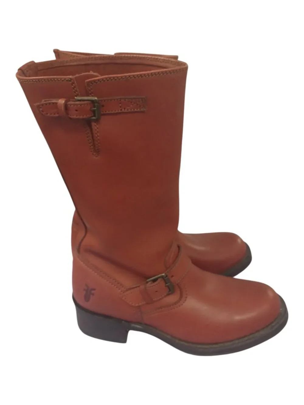 Frye 77515  Redwood Engineer Motorcycle Leather Womens Boot Size 71/2 B - Picture 6 of 11